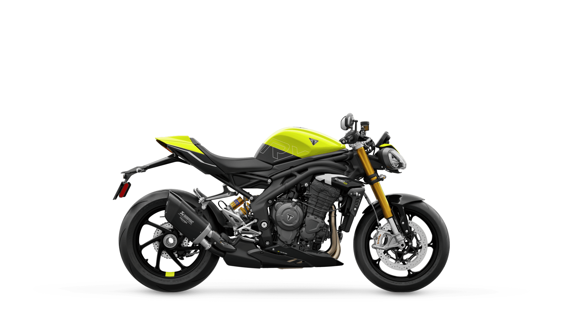 Triumph Speed Triple 1200 RX MY25 in Performance Yellow Right Hand Side